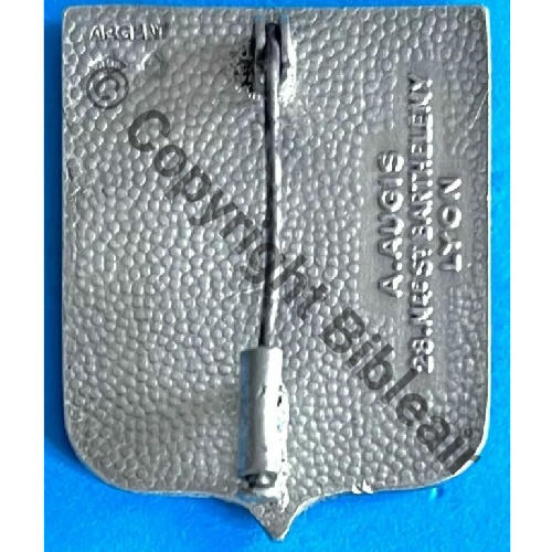 47  A0698 ELA.47 TUNIS  A.AUGIS ST.BARTH LYON 3Li Eping tuyau Granuleux SNH ARGENT +2Poincons Src.mesnil01 315Eur(x2) 